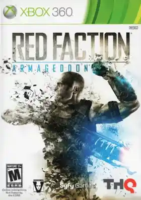 Red Faction Armageddon (USA) box cover front